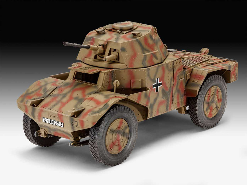 Plastikový model vojenské techniky Revell 03259 military Armoured Scout Vehicle P 204 (f) (1:35) | pkmodelar.cz