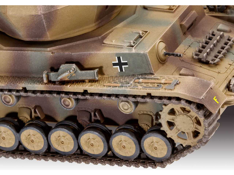 Plastikový model vojenské techniky Revell 03267 Flakpanzer IV Wirbelwind (Flak 38) (1:72) | pkmodelar.cz