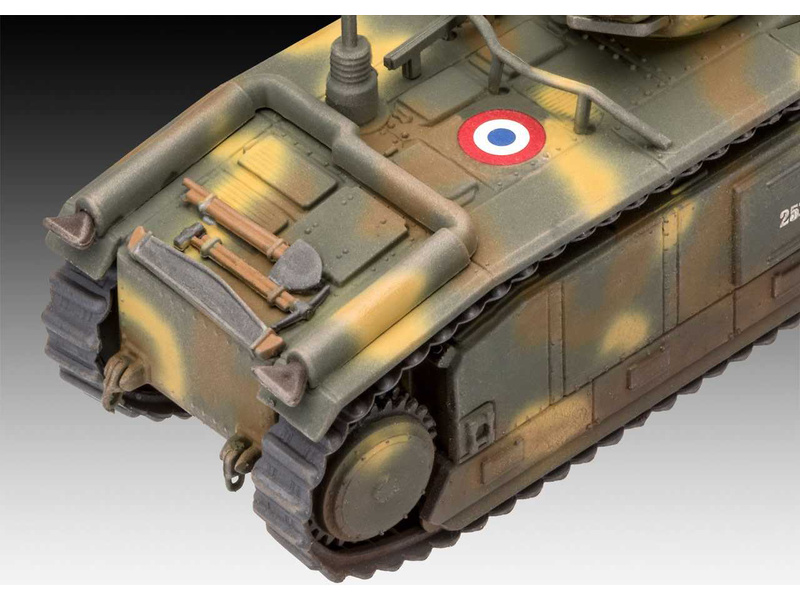 Plastikový model tanku Revell 03278 Char B.1 bis, Renault FT.17 (1:76) | pkmodelar.cz