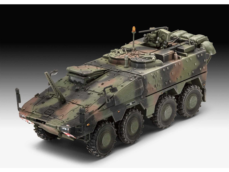 Plastikový model vojenské techniky Revell 03283 GTK Boxer Command Post NL (1:72) | pkmodelar.cz