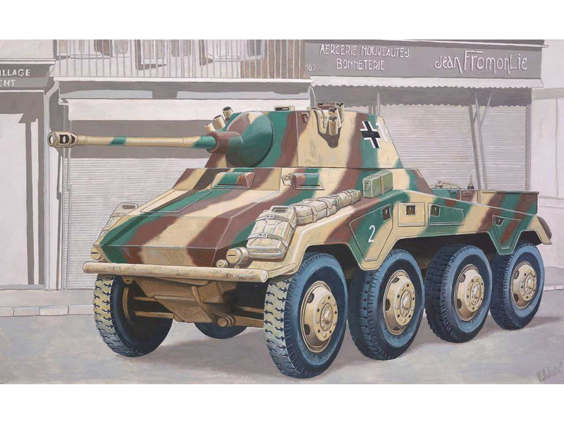 Plastikový model tanku Revell 03288 Sd.Kfz. 234/2 Puma (1:76) | pkmodelar.cz