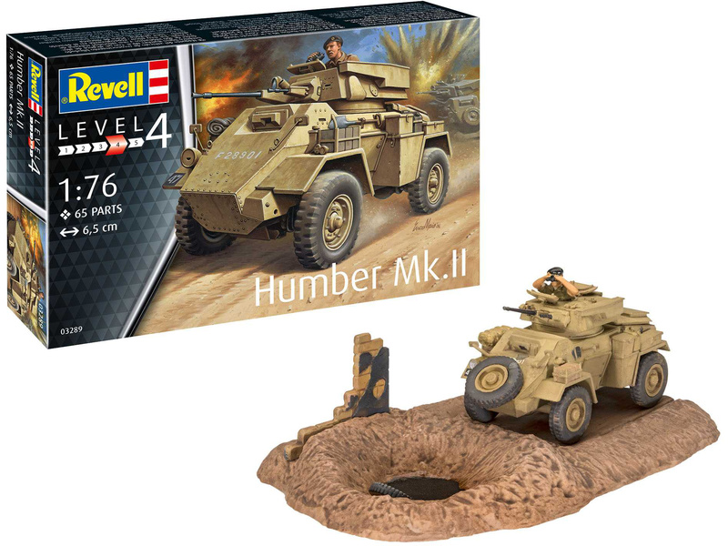 Plastikový model vojenské techniky Revell 03289 Humber Mk.II (1:76) | pkmodelar.cz