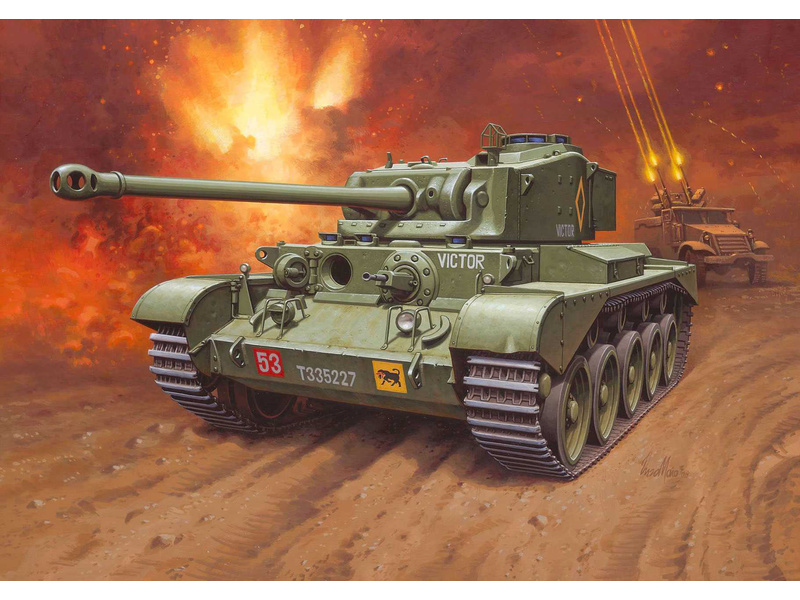 Revell Comet A-34 Mk.1 (1:76) | pkmodelar.cz
