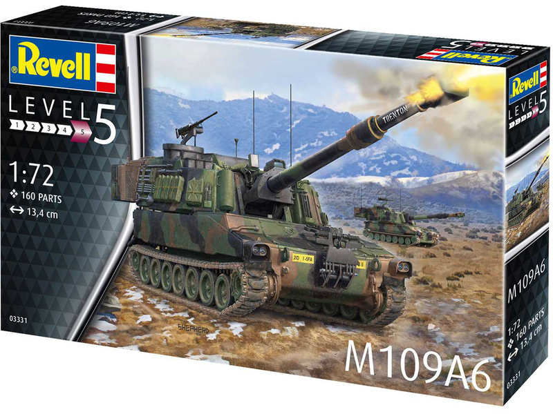 Revell M109A6 Paladin (1:72) | pkmodelar.cz