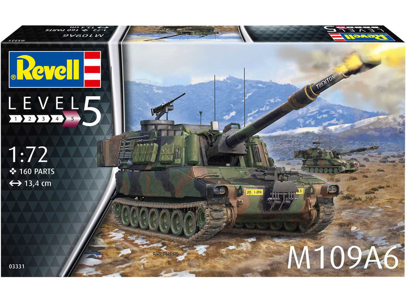 Revell M109A6 Paladin (1:72) | pkmodelar.cz