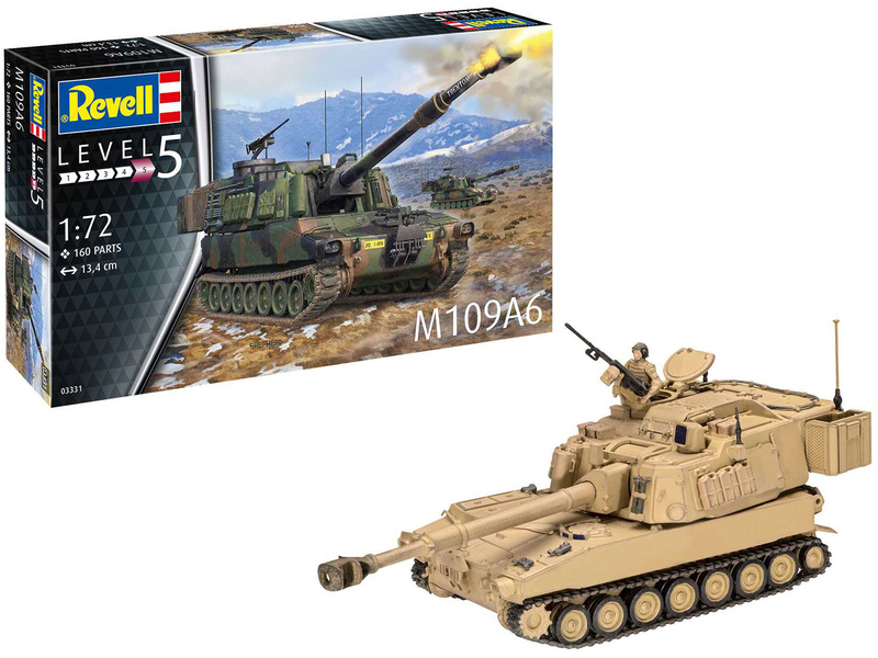 Revell M109A6 Paladin (1:72) | pkmodelar.cz