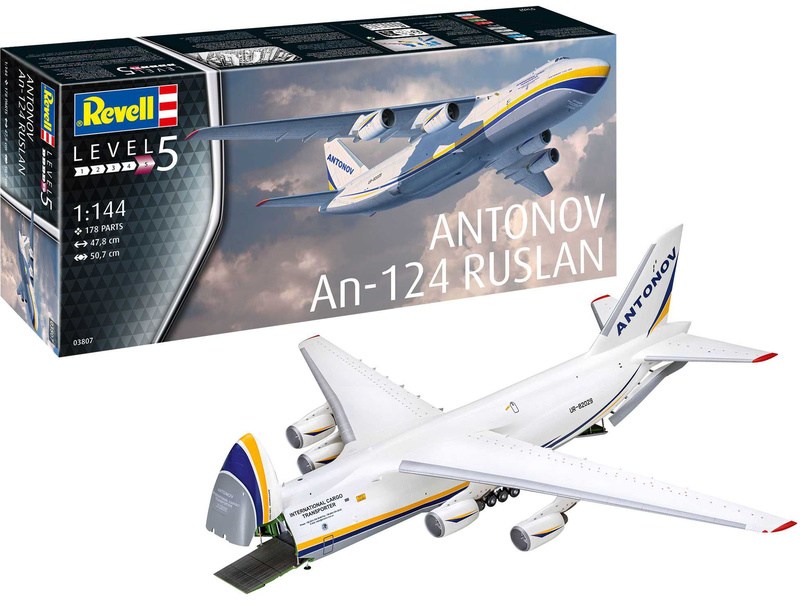 Revell Antonov An-124 Ruslan (1:144) | pkmodelar.cz