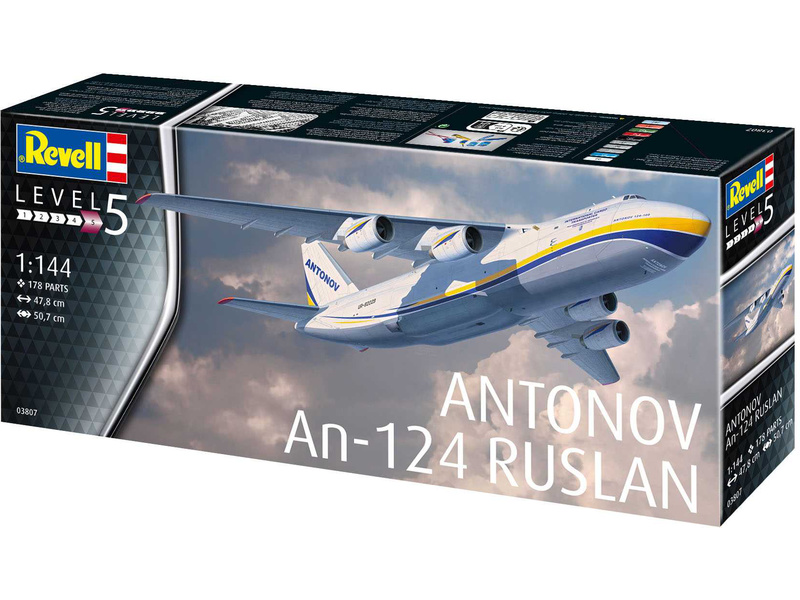 Revell Antonov An-124 Ruslan (1:144) | pkmodelar.cz