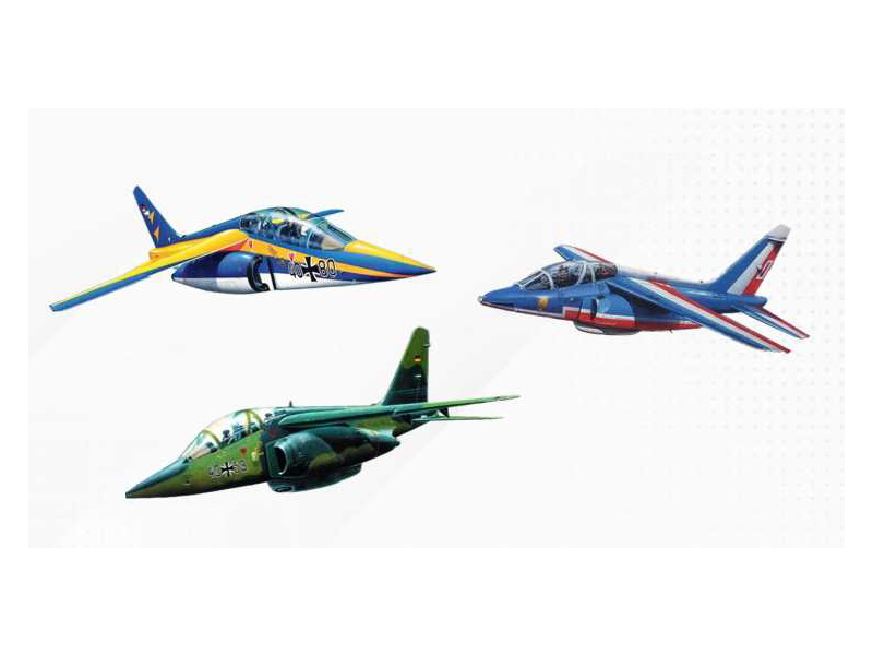 Revell Dassault Alpha Jet 50. výročí (1:144) | pkmodelar.cz