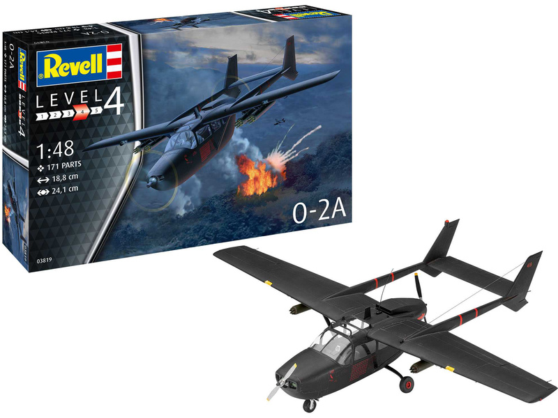 Revell 03819 O-2A Skymaster 1:32 | pkmodelar.cz