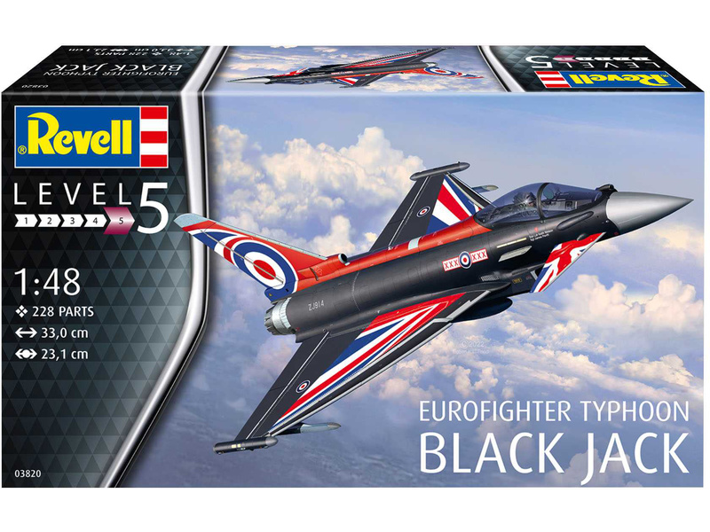 Revell Eurofighter Black Jack (1:48) | pkmodelar.cz