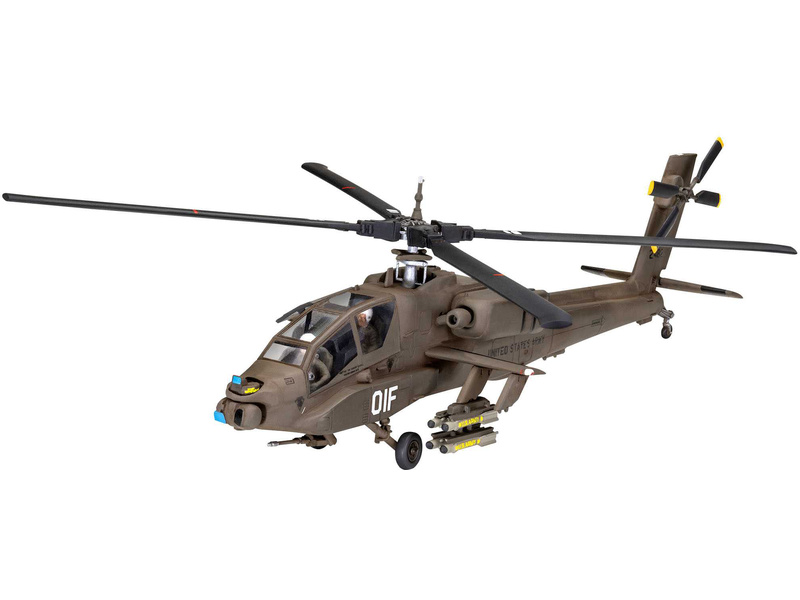 Revell Boeing AH-64A Apache (1:72) | pkmodelar.cz