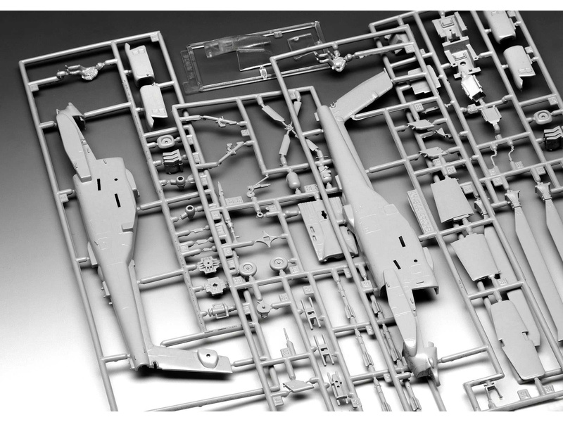 Revell Boeing AH-64A Apache (1:72) | pkmodelar.cz