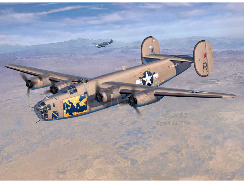 Revell Consolidated B-24D Liberator (1:48) | pkmodelar.cz