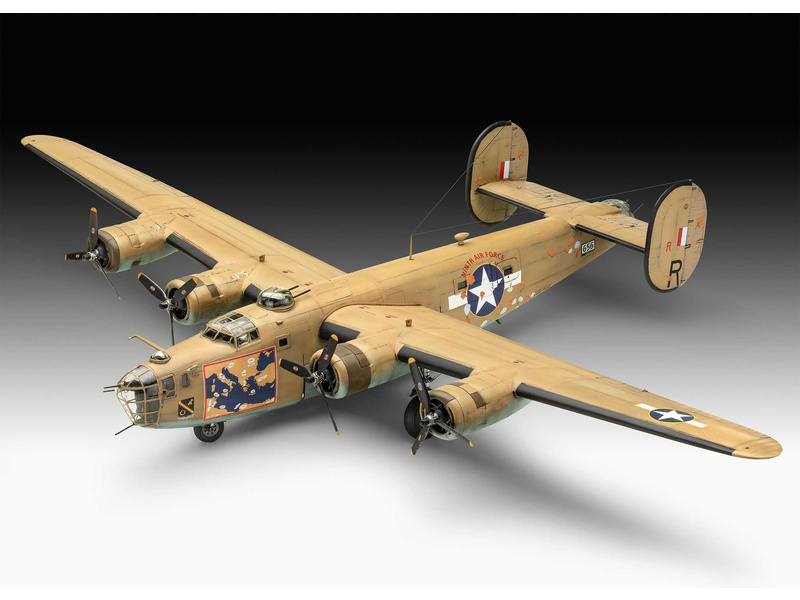 Revell Consolidated B-24D Liberator (1:48) | pkmodelar.cz