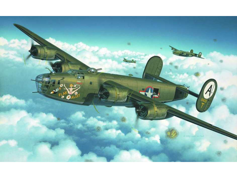 Revell Consolidated B-24D Liberator (1:48) | pkmodelar.cz