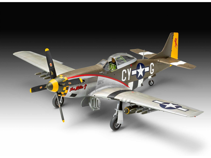 Plastikový model letadla Revell 03838 - P-51 D Mustang (late version) (1:32) | pkmodelar.cz