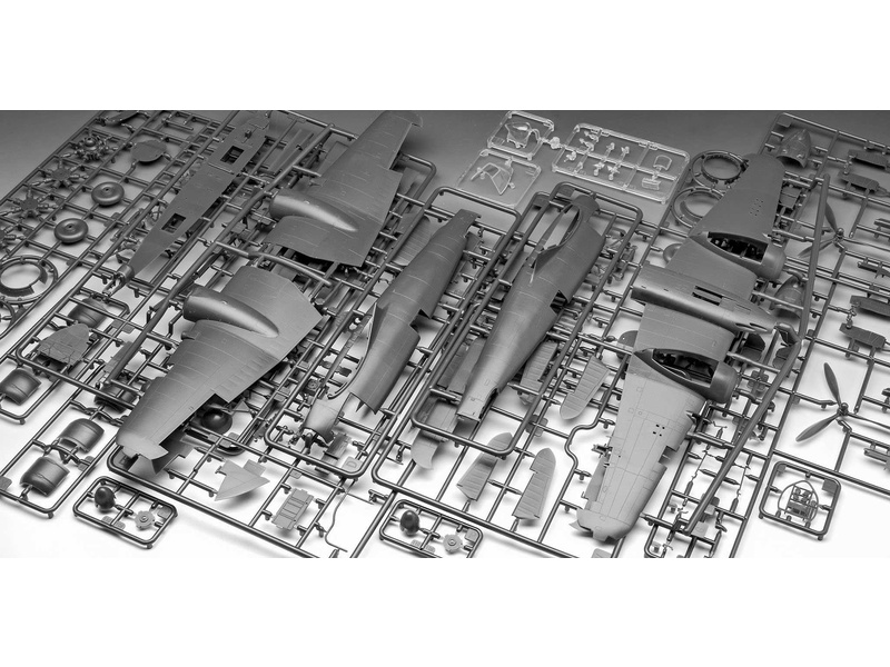 Plastikový model letadla Revell 03854 Beaufighter IF Nightfighter (1:48) | pkmodelar.cz