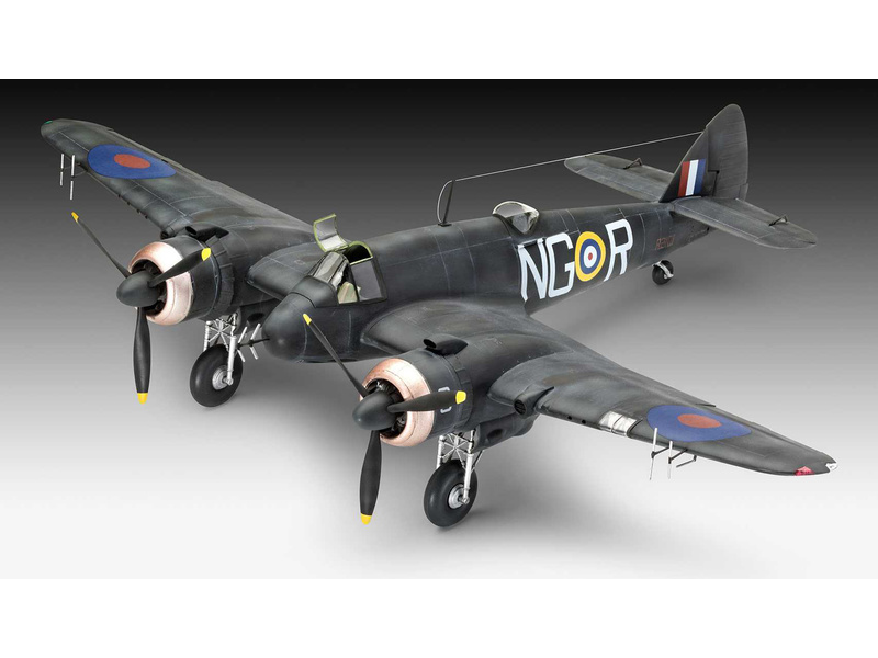 Plastikový model letadla Revell 03854 Beaufighter IF Nightfighter (1:48) | pkmodelar.cz