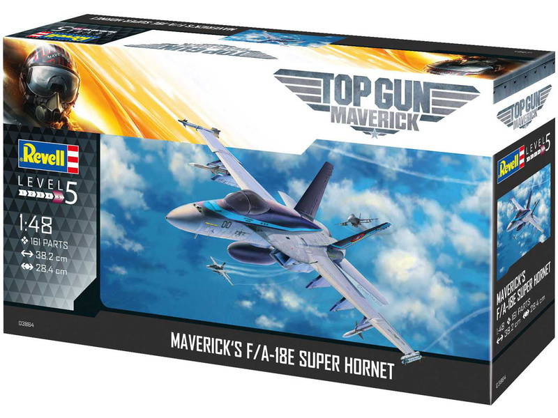 Plastikový model letadla Revell 03864 Boeing F/A-18E Super Hornet Top Gun (1:48) | pkmodelar.cz