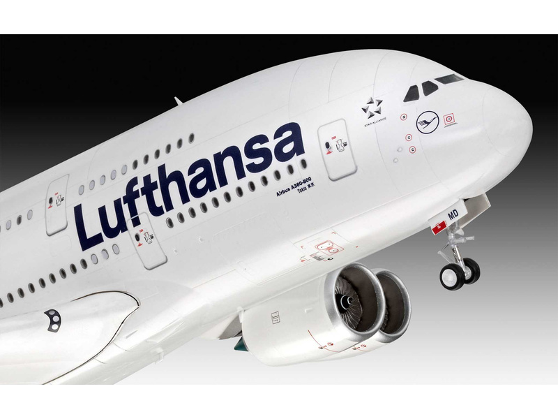 Revell Airbus A380-800 Lufthansa New Livery (1:144) | pkmodelar.cz