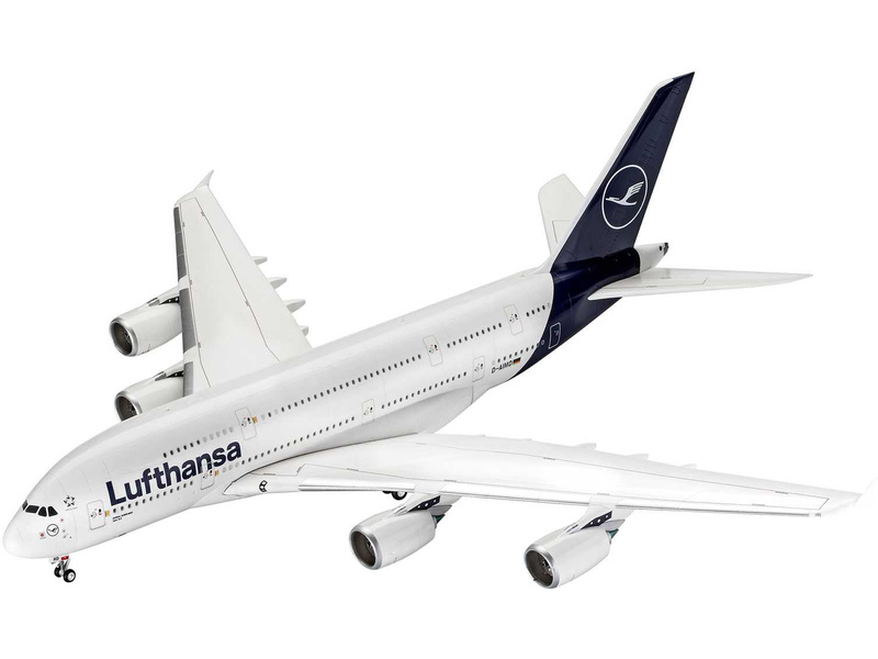 Revell Airbus A380-800 Lufthansa New Livery (1:144) | pkmodelar.cz