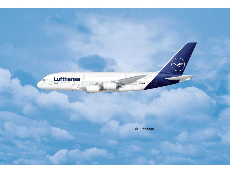 Revell Airbus A380-800 Lufthansa New Livery (1:144) | pkmodelar.cz