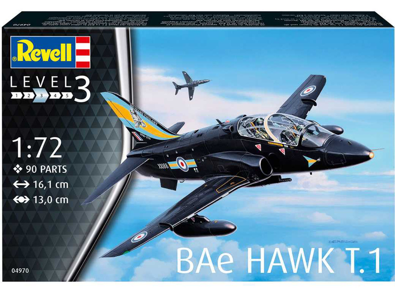 Plastikový model letadla Revell 04970 BAe Hawk T.1 (1:72) | pkmodelar.cz