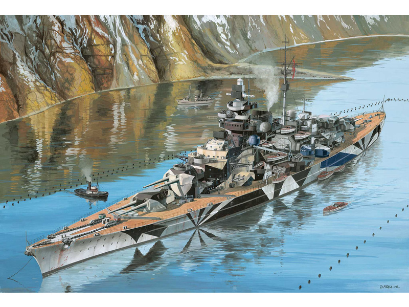 Revell Battleship Tirpitz (1:350) | pkmodelar.cz