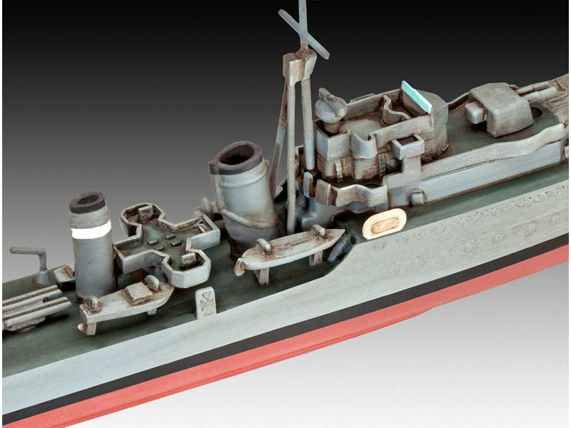 Plastikový model lodě Revell 05149 HMS Ark Royal & Tribal Class Destroyer (1:720) Letadlová loď | pkmodelar.cz