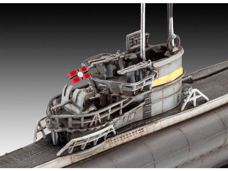 Plastikový model ponorky Revell 05154 německá ponorka Type VII C/41 (1:350) | pkmodelar.cz