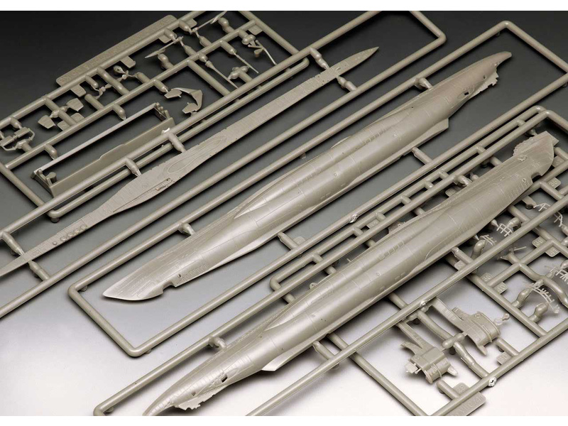 Plastikový model ponorky Revell 05154 německá ponorka Type VII C/41 (1:350) | pkmodelar.cz