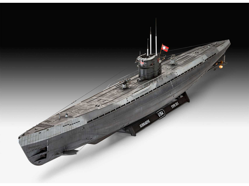 Plastikový model ponorky Revell 05166 ponorka Type IXC U67/U154 (1:72) | pkmodelar.cz