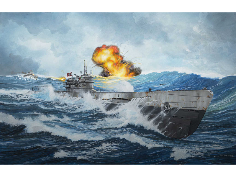 Revell German Submarine Type IX C/40 (U190) (1:144) | pkmodelar.cz