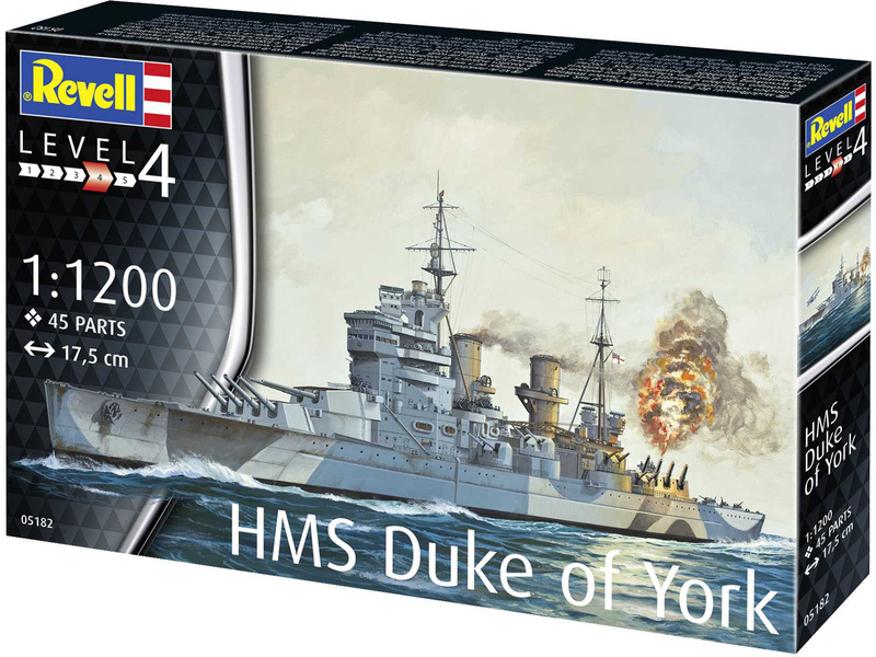 Revell HMS Duke of York (1:1200) | pkmodelar.cz