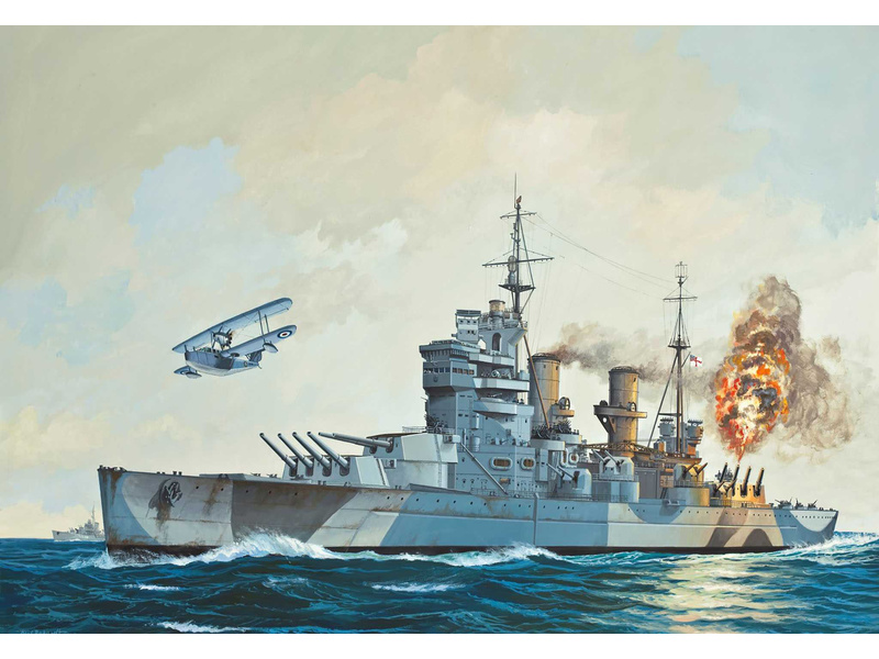 Revell HMS Duke of York (1:1200) | pkmodelar.cz