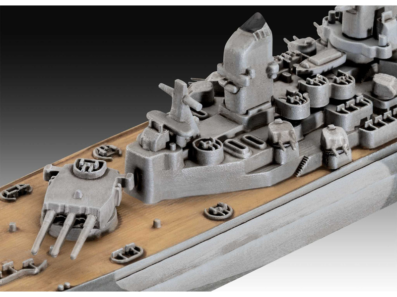 Revell USS New Jersey (1:1200) | pkmodelar.cz