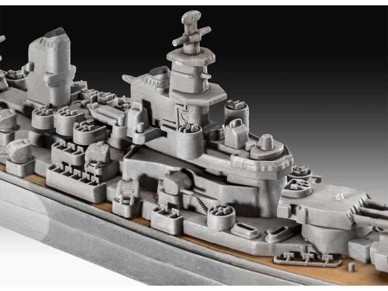 Revell USS New Jersey (1:1200) | pkmodelar.cz