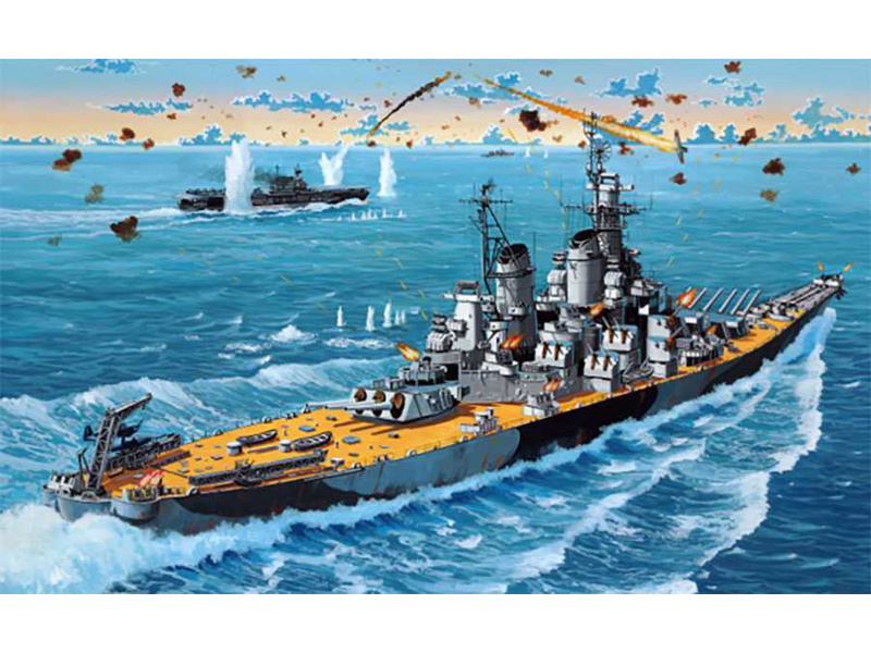 Revell USS New Jersey (1:1200) | pkmodelar.cz