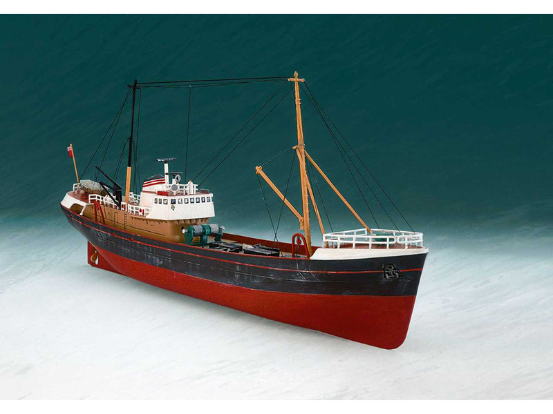 Plastikový model lodě Revell 05204 Northsea Fishing Trawler rybářská loď 1:142 | pkmodelar.cz