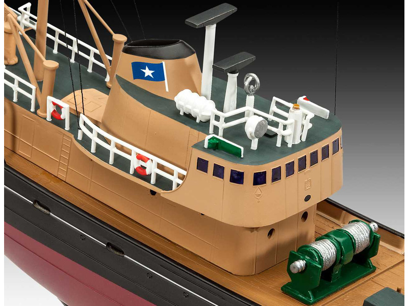 Plastikový model lodě Revell 05204 Northsea Fishing Trawler rybářská loď 1:142 | pkmodelar.cz