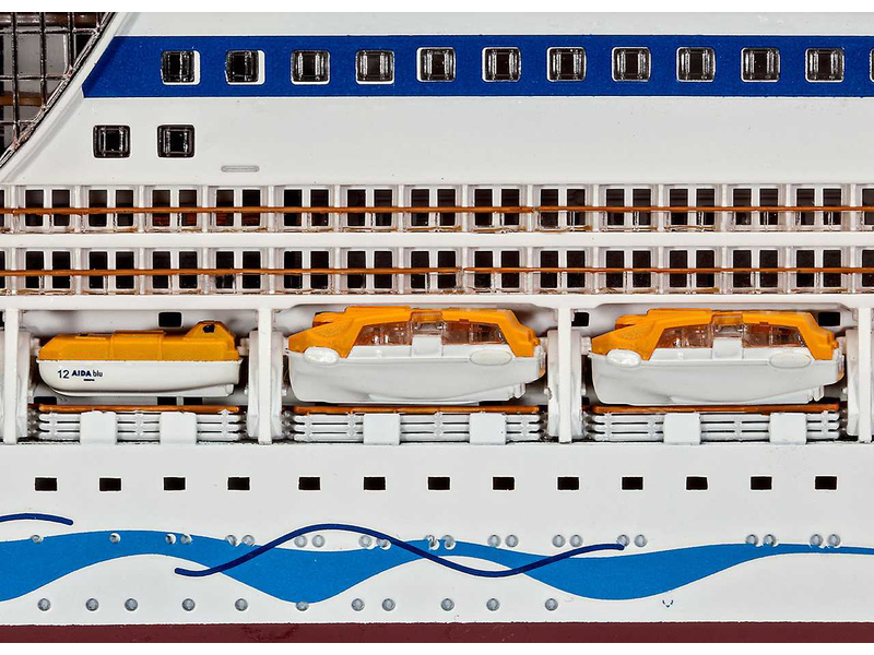 Plastikový model lodě Revell 05230 AIDAblu, sol, mar, stella 1:400 | pkmodelar.cz