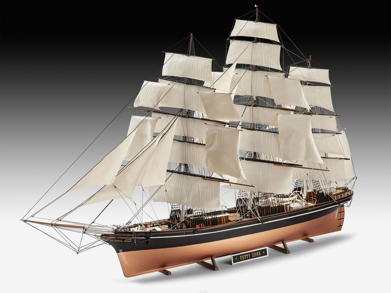 Plastikový model lodě Revell 05422 Model plachetnice Cutty Sark 1:96 | pkmodelar.cz