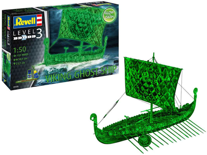 Plastikový model lodě Revell 05428 Viking Ghost Ship (1:50) | pkmodelar.cz