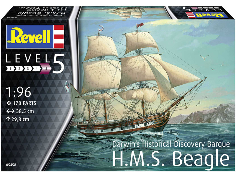 Revell H.M.S. Beagle (1:96) | pkmodelar.cz