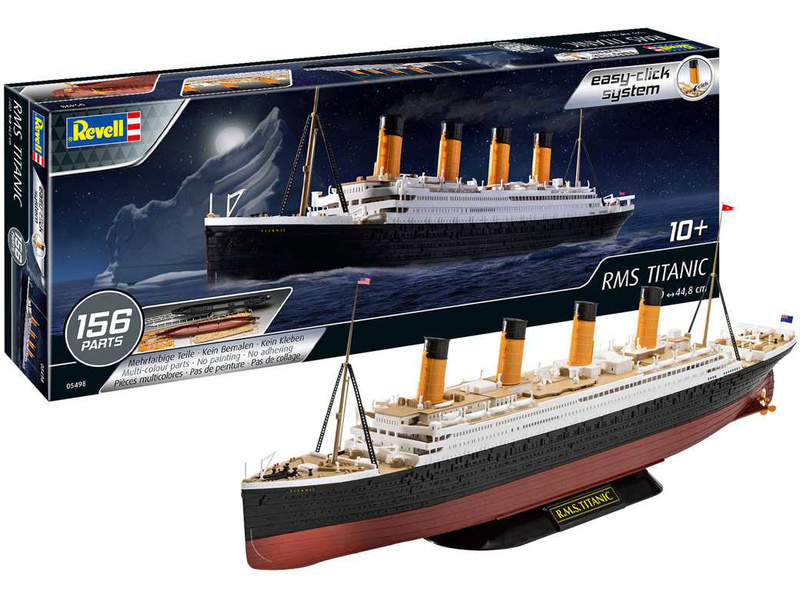 Plastikový model lodě Revell 05498 EasyClick RMS Titanic (1:600) | pkmodelar.cz