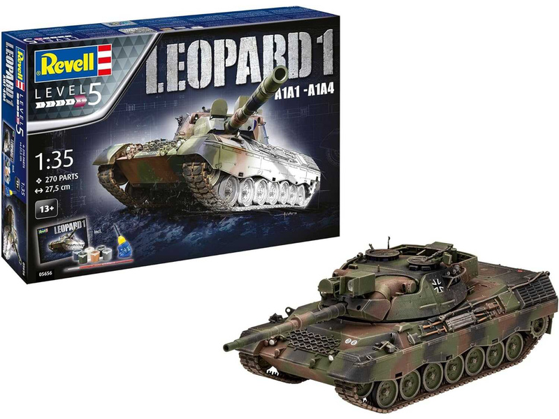 Revell Leopard 1 A1A1-A1A4 (1:35) (Giftset) | pkmodelar.cz