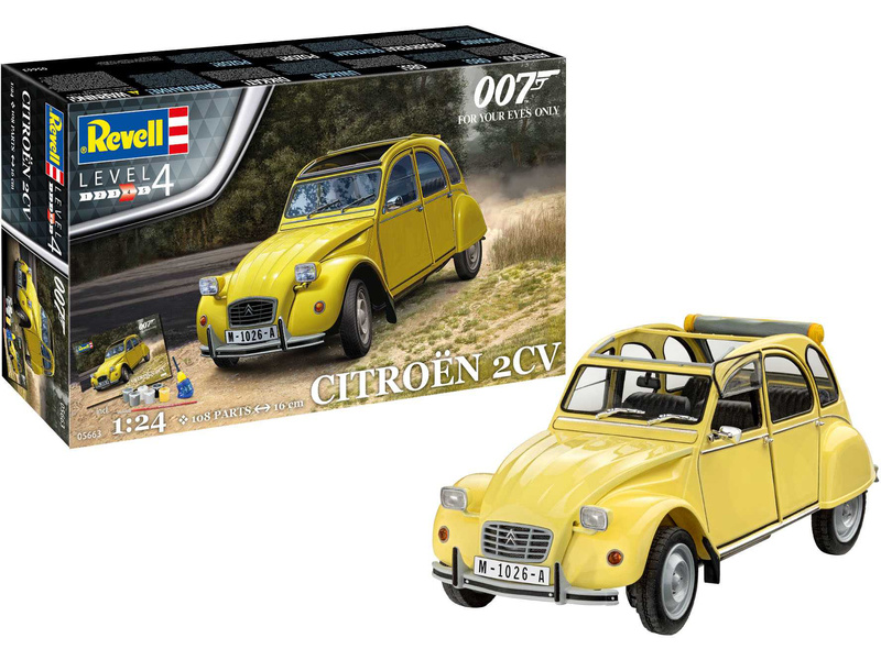 Revell Citroen 2 CV - Jen pro tvé oči (1:24) (Giftset) | pkmodelar.cz