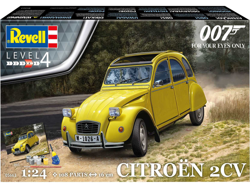 Revell Citroen 2 CV - Jen pro tvé oči (1:24) (Giftset) | pkmodelar.cz