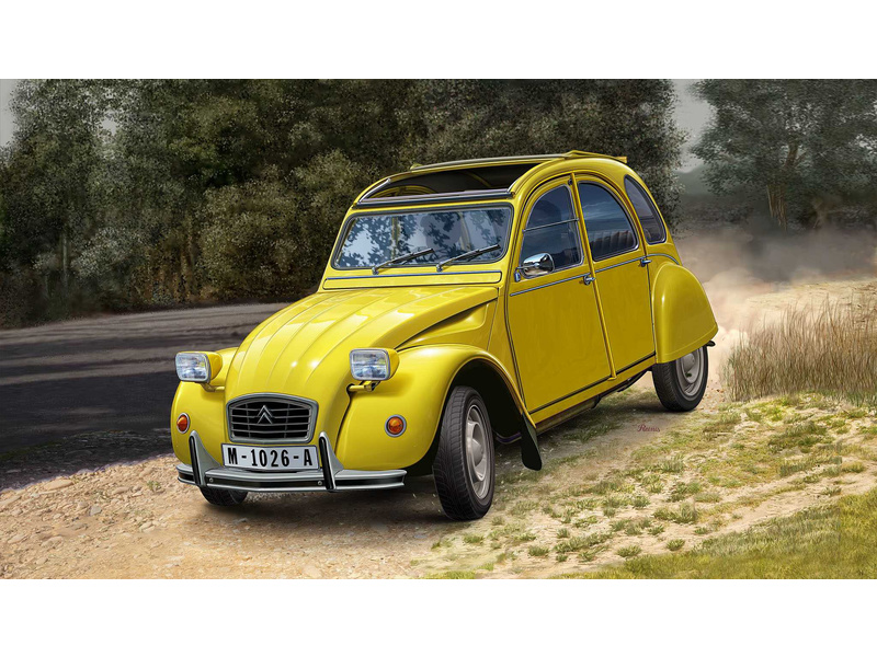 Revell Citroen 2 CV - Jen pro tvé oči (1:24) (Giftset) | pkmodelar.cz